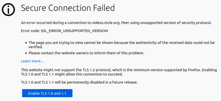 SSL issues — how to deal with IIS and modern browsers requirements – IT ...